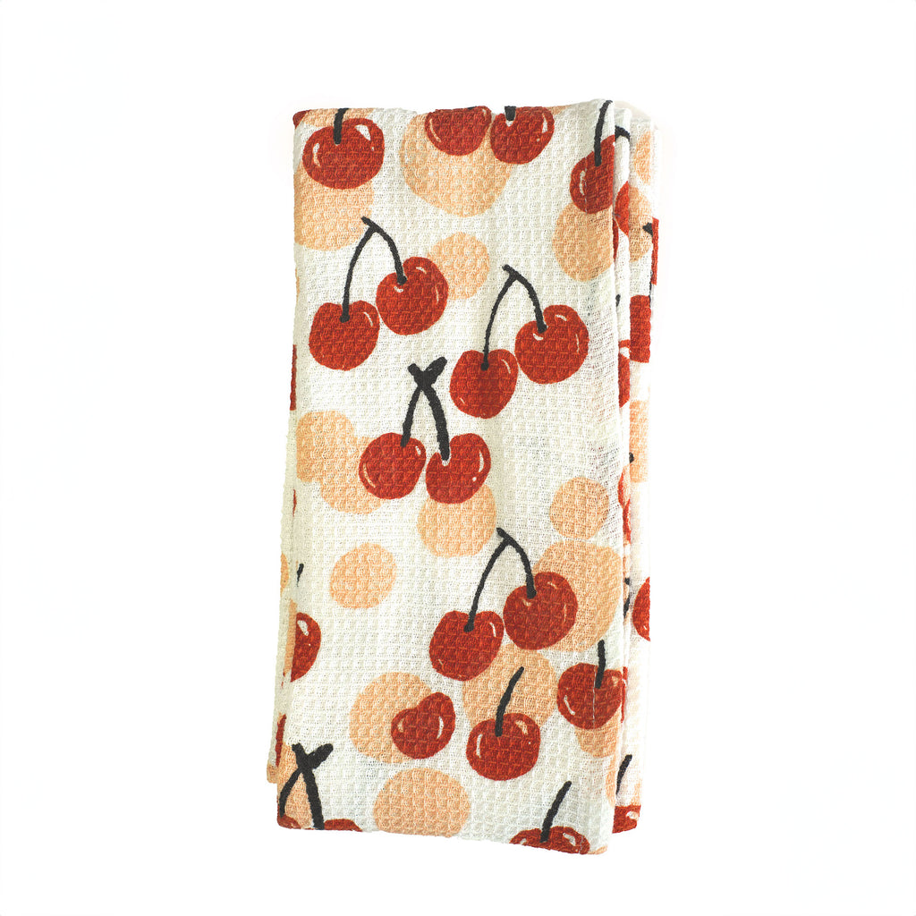 Tea Towel Cherries