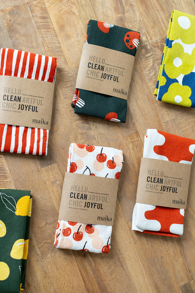 Tea Towel - Cherries