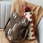 Wine Tote - Echo Tangerine