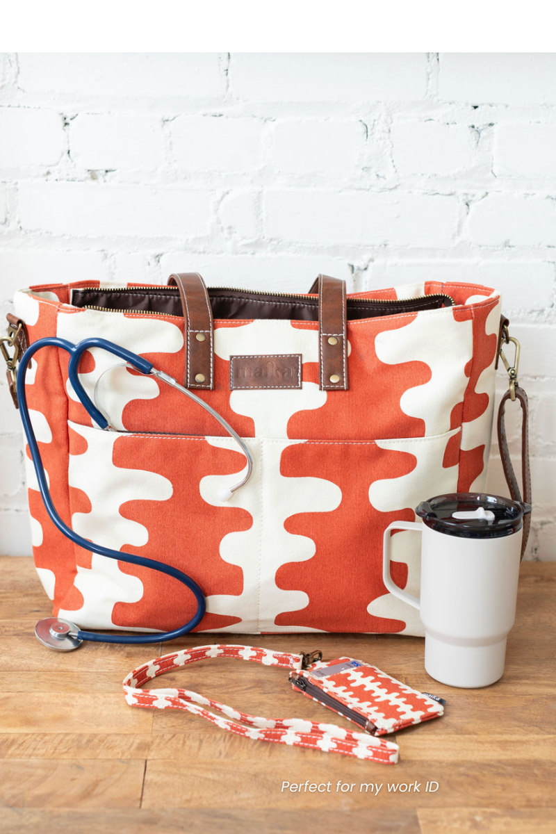 Cardholder Wallet - Echo Tangerine