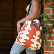Commuter Tote - Echo Tangerine