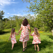 Stockholm Dress - Cherries Red