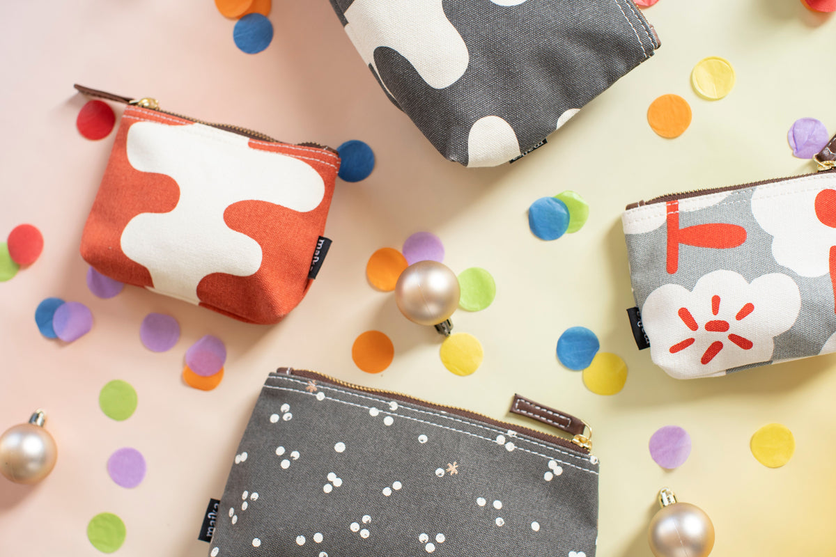 Medium Lined Travel Pouch Bundles