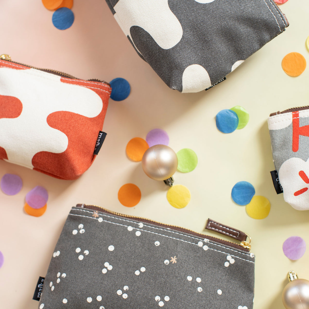 Medium Lined Travel Pouch Bundles