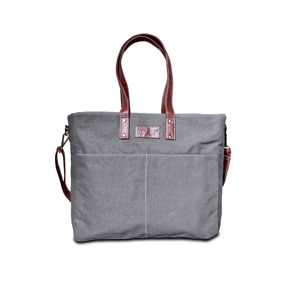 Maika Essential Tote Bag in Waxed Ash