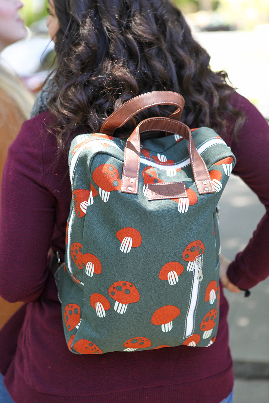 Maika Zippered Backpack Mendocino