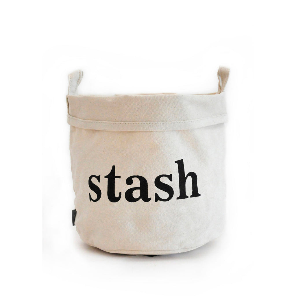 Canvas Bucket Stash