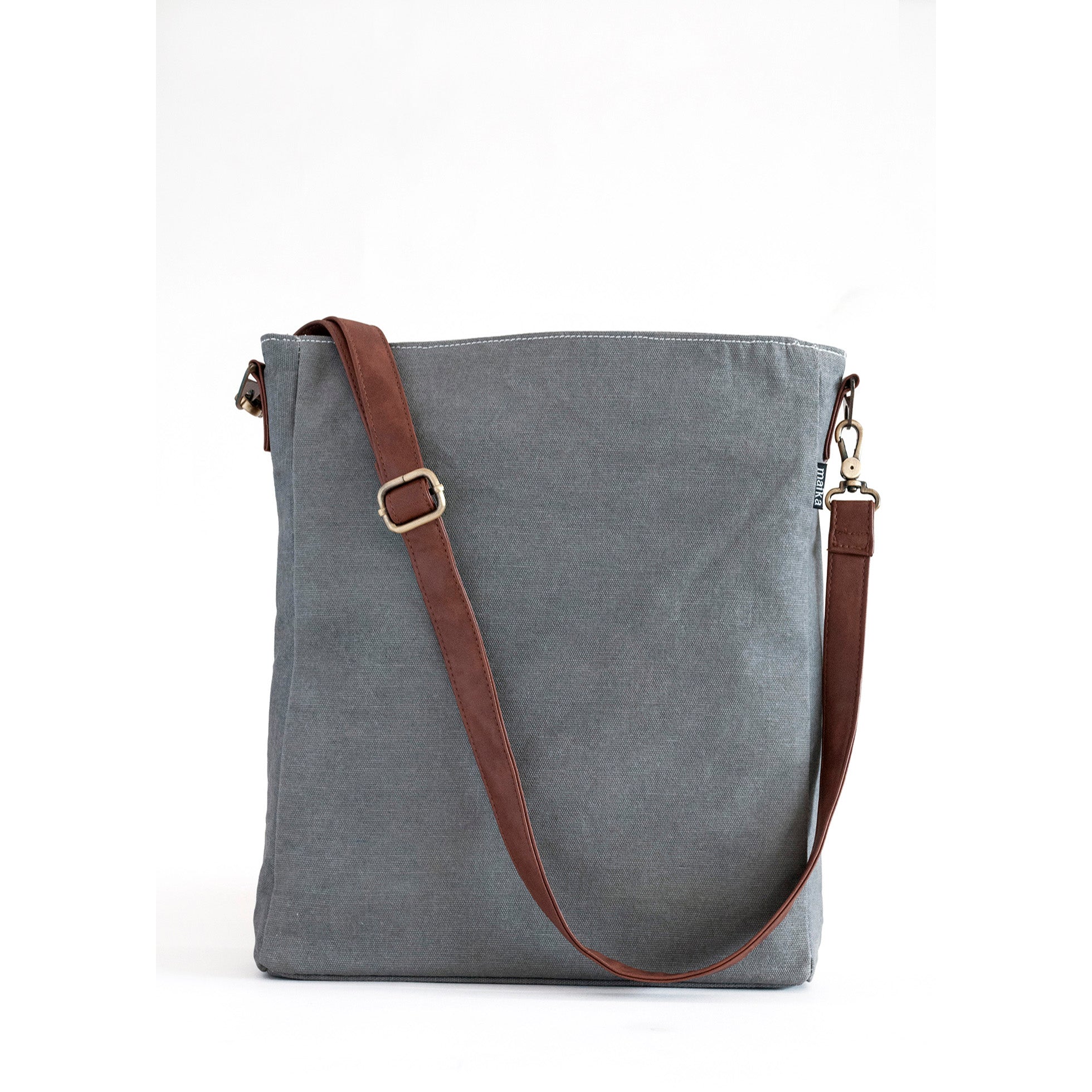 Maika Recycled Canvas City Sling Crossbody Bag