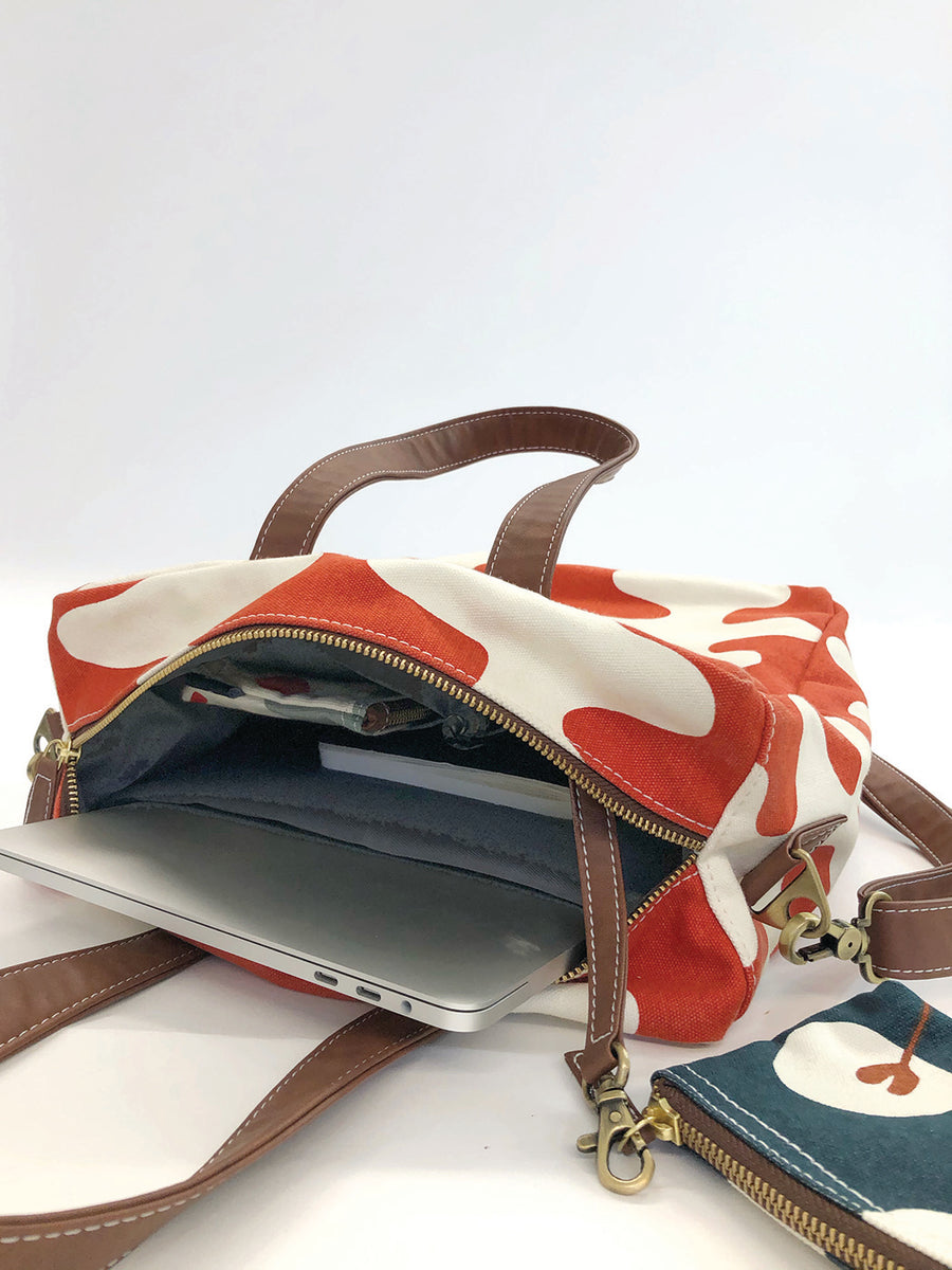 Commuter Tote - Echo Tangerine