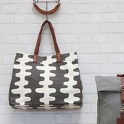 Carryall Tote - Charcoal Echo