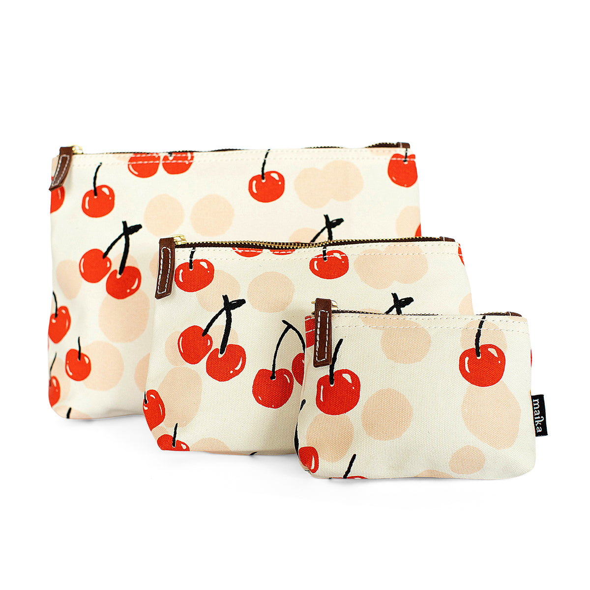 Travel Pouch - Cherries