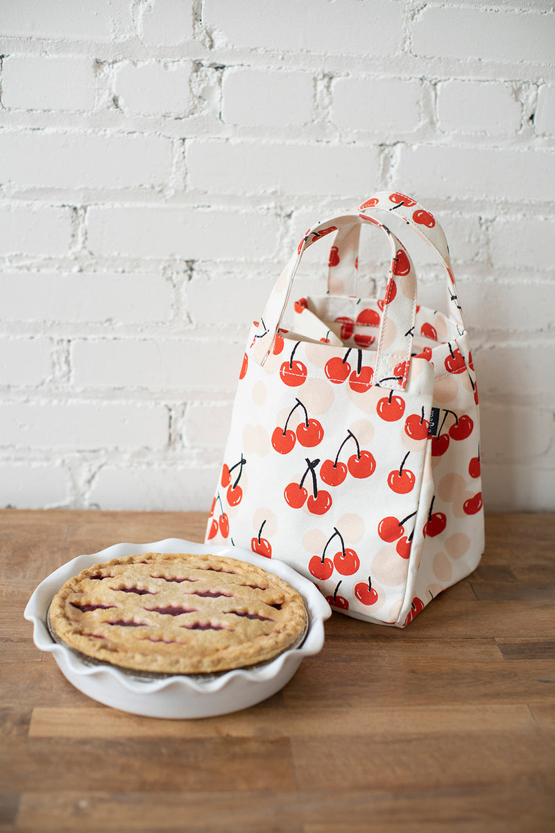 Lunch + Pie Tote - Cherries