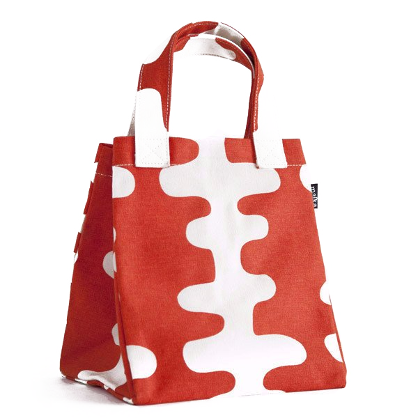 Lunch + Pie Tote Echo Tangerine