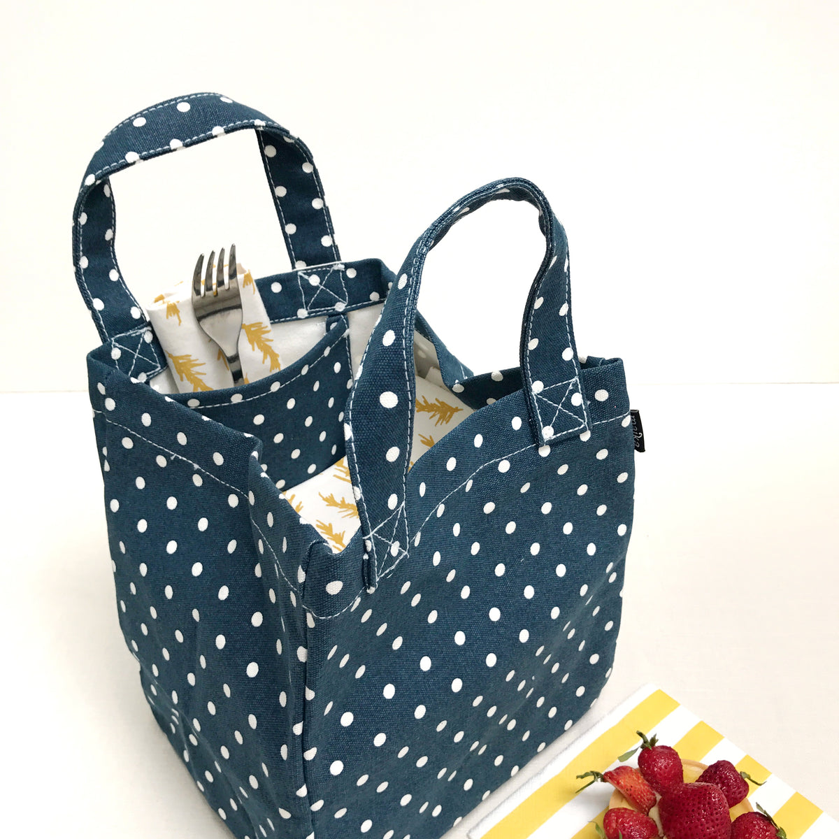 Lunch + Pie Tote - Big Sur Grey