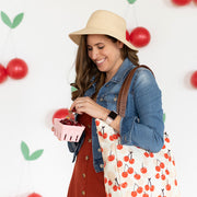 Market Tote - Cherries