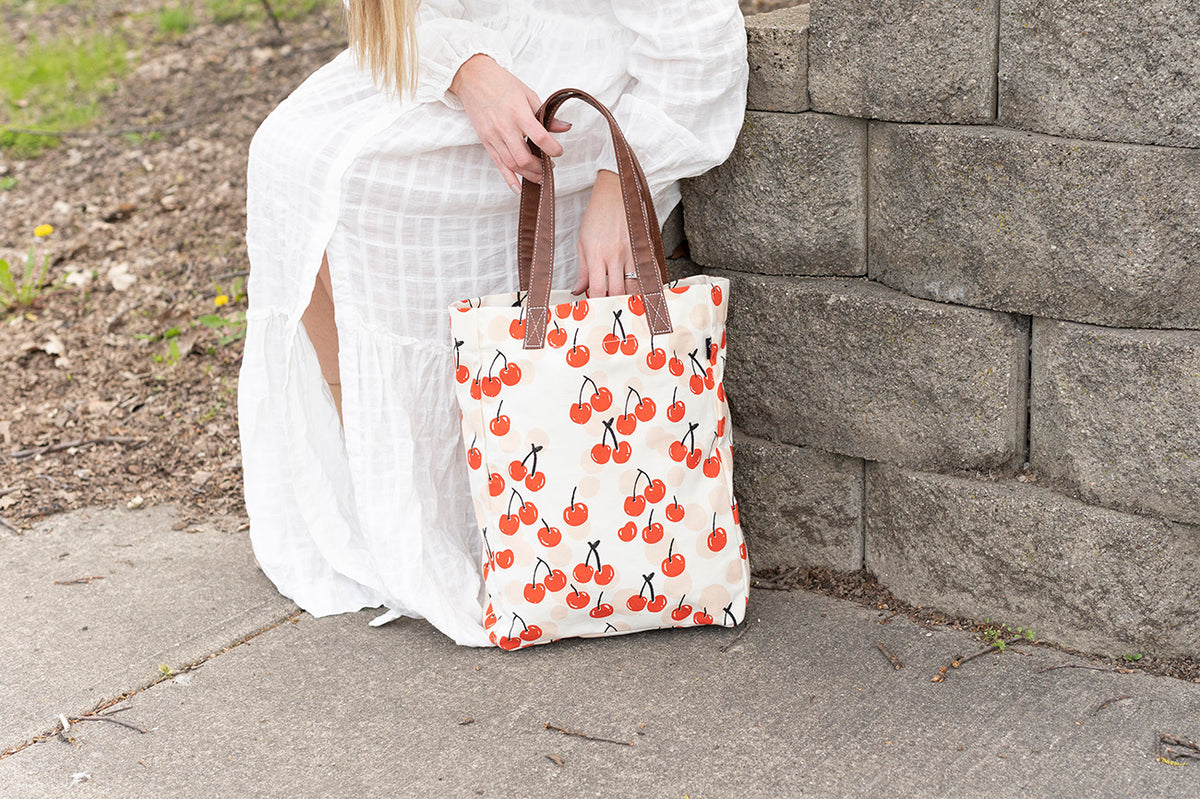 Market Tote - Cherries