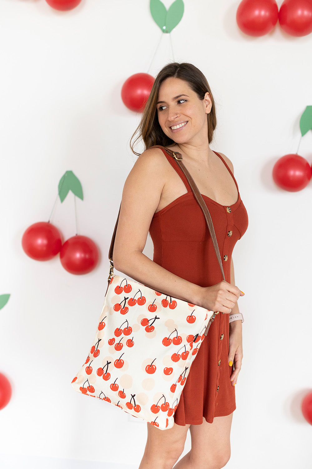 Crossbody Bag - Cherries