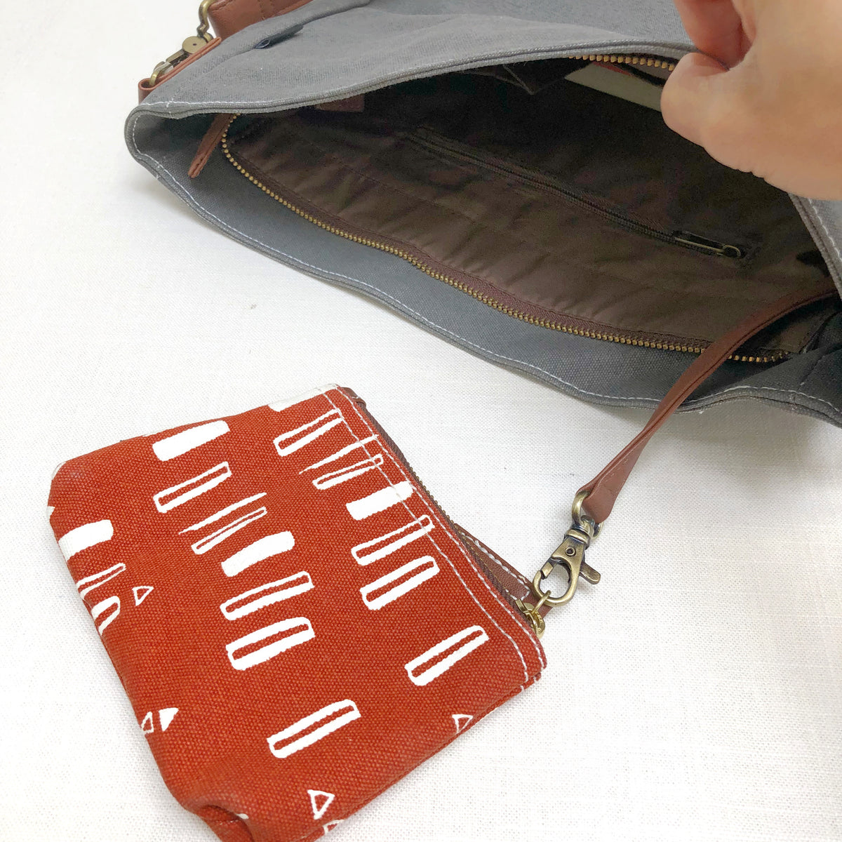 Crossbody Bag - Echo Tangerine