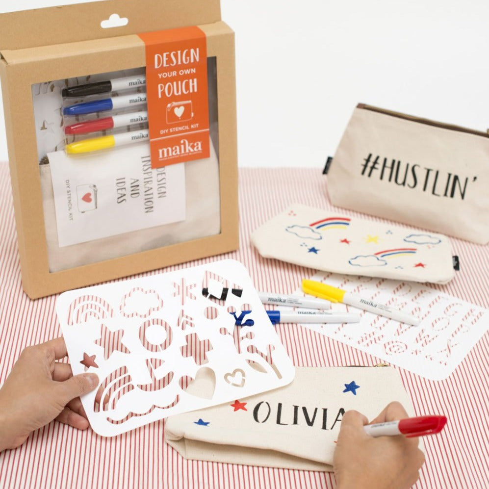 Bundle Deals: Stencil-A-Pouch Kit