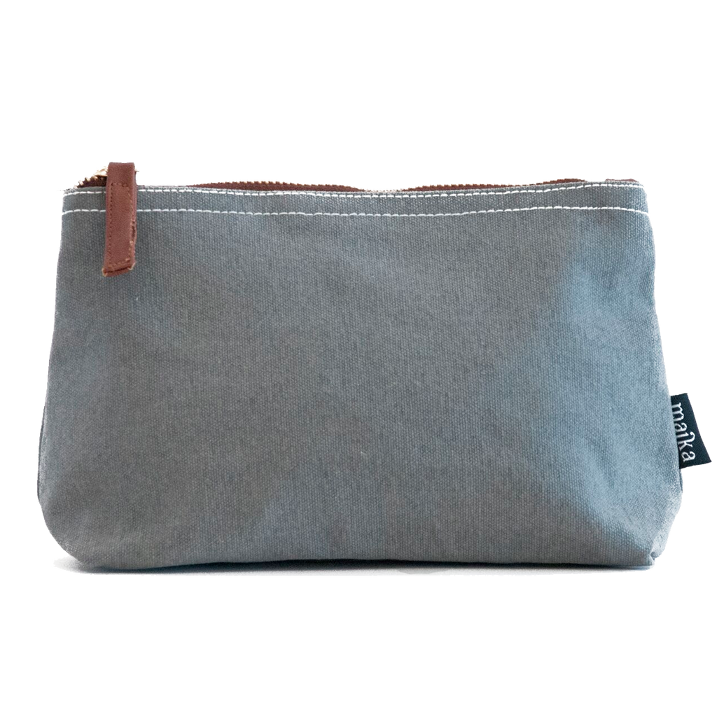 Travel Pouch - Waxed Ash - Maika