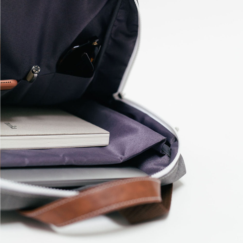 Laptop Backpack - Waxed Ash