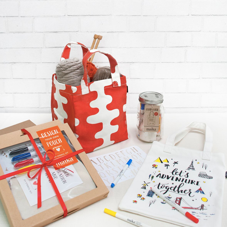 Bundle Deals Stencil A Pouch Kit Maika