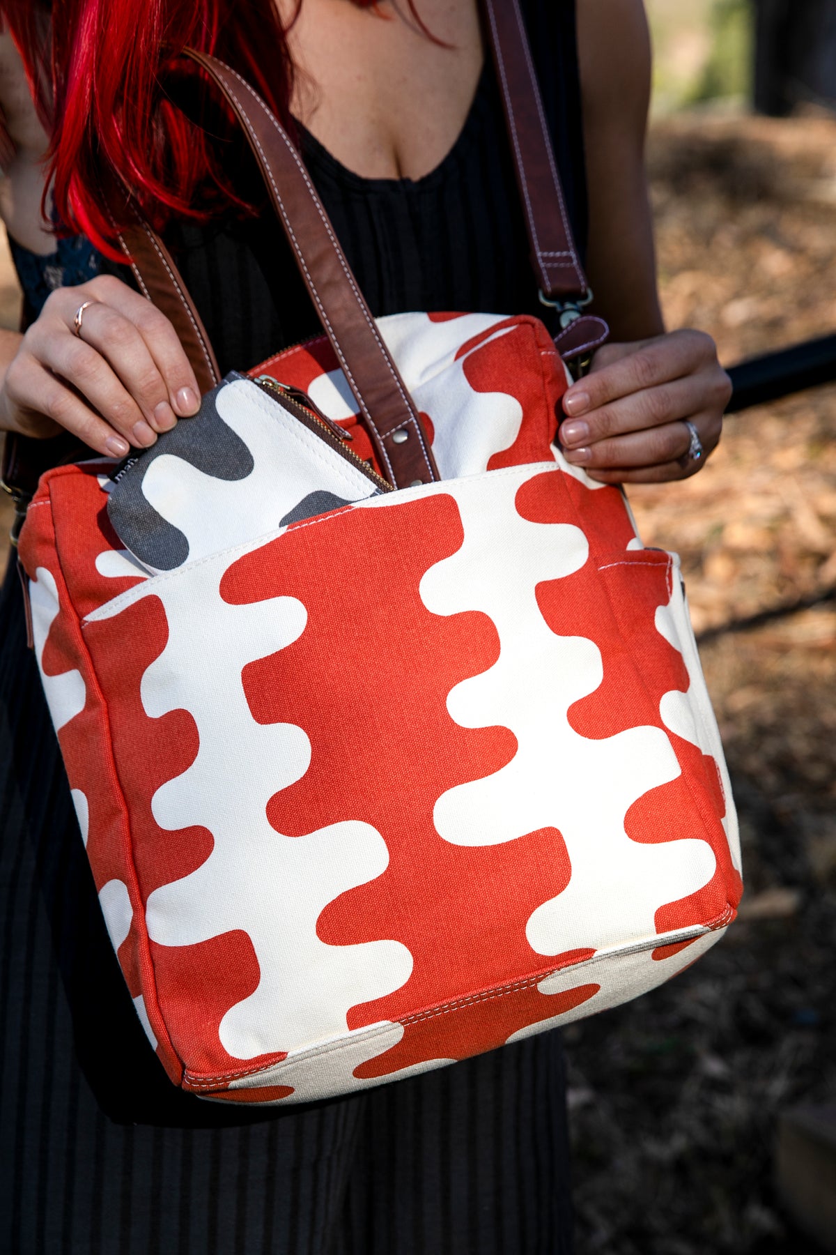 Commuter Tote - Echo Tangerine