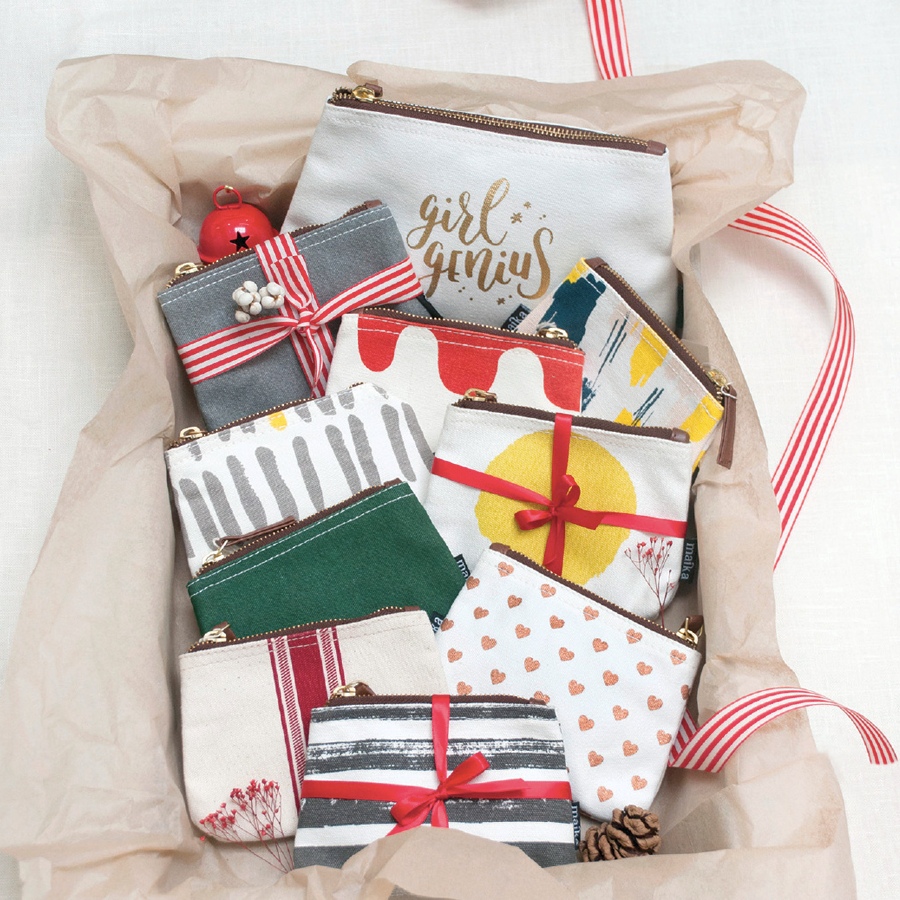 Travel Pouch - Waxed Ash