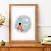 Art Print - Under The Same Moon - Maika's Wish